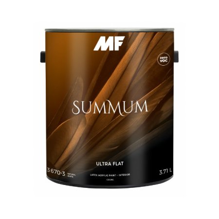 MF Paints Summum 3670 Ultra Flat Base 3 0,927л Акриловая ультраматовая краска для потолков